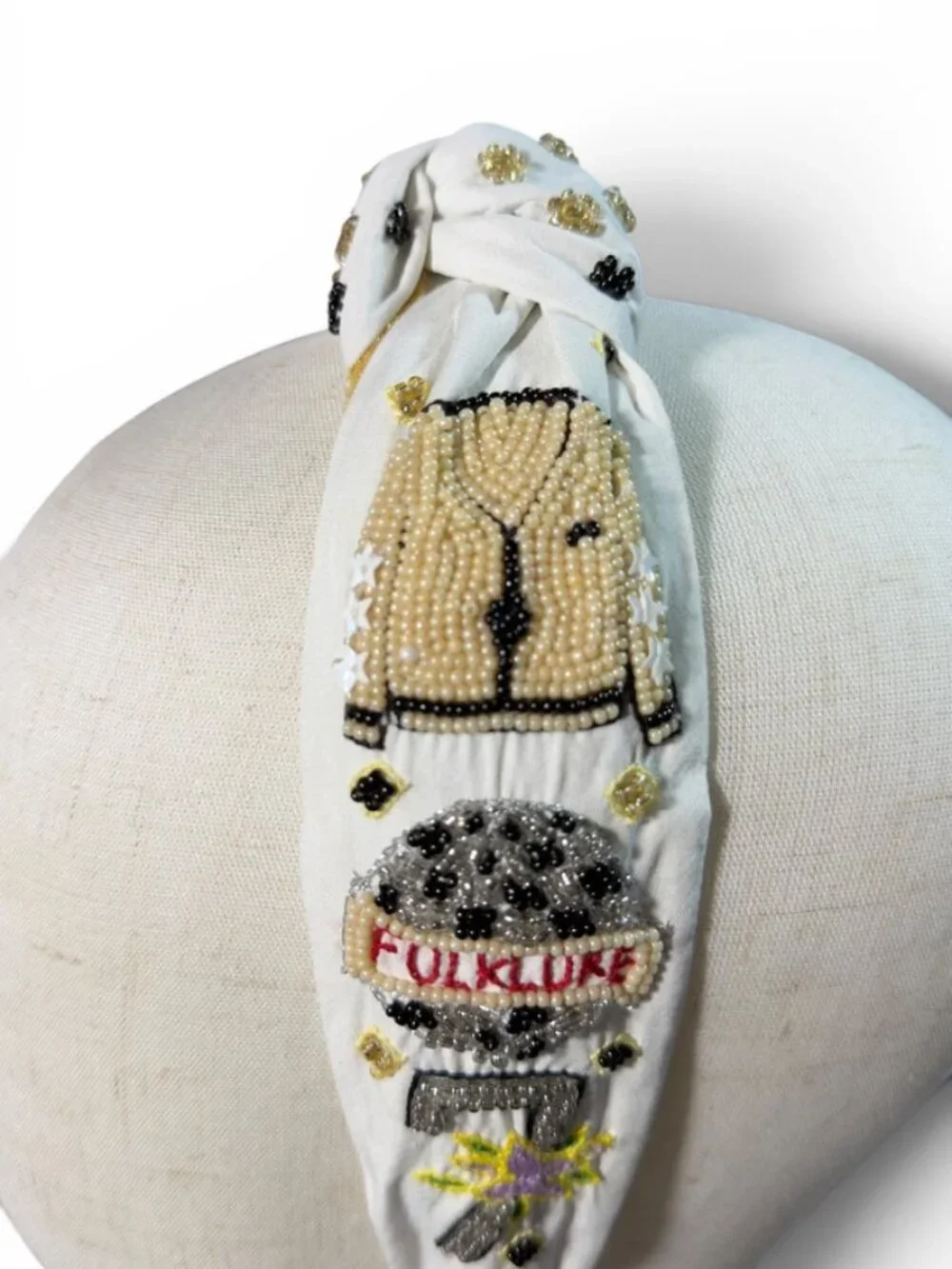 Taylor Swift Folklore Beaded Headband New